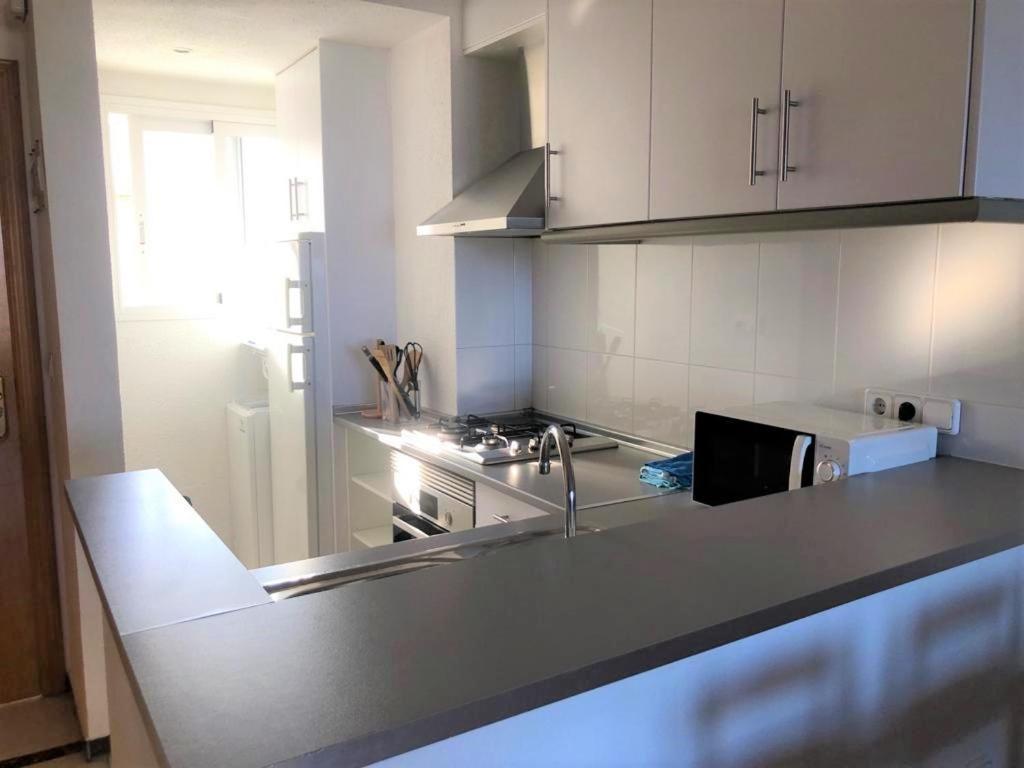 Acogedor Apartamento Frente Al Mar Con Piscina Altea Kültér fotó